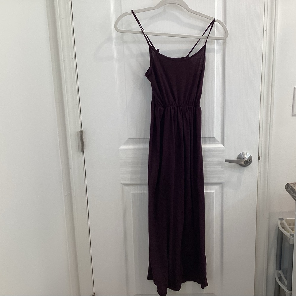 Tank dress. Burgundy color XS. Divided